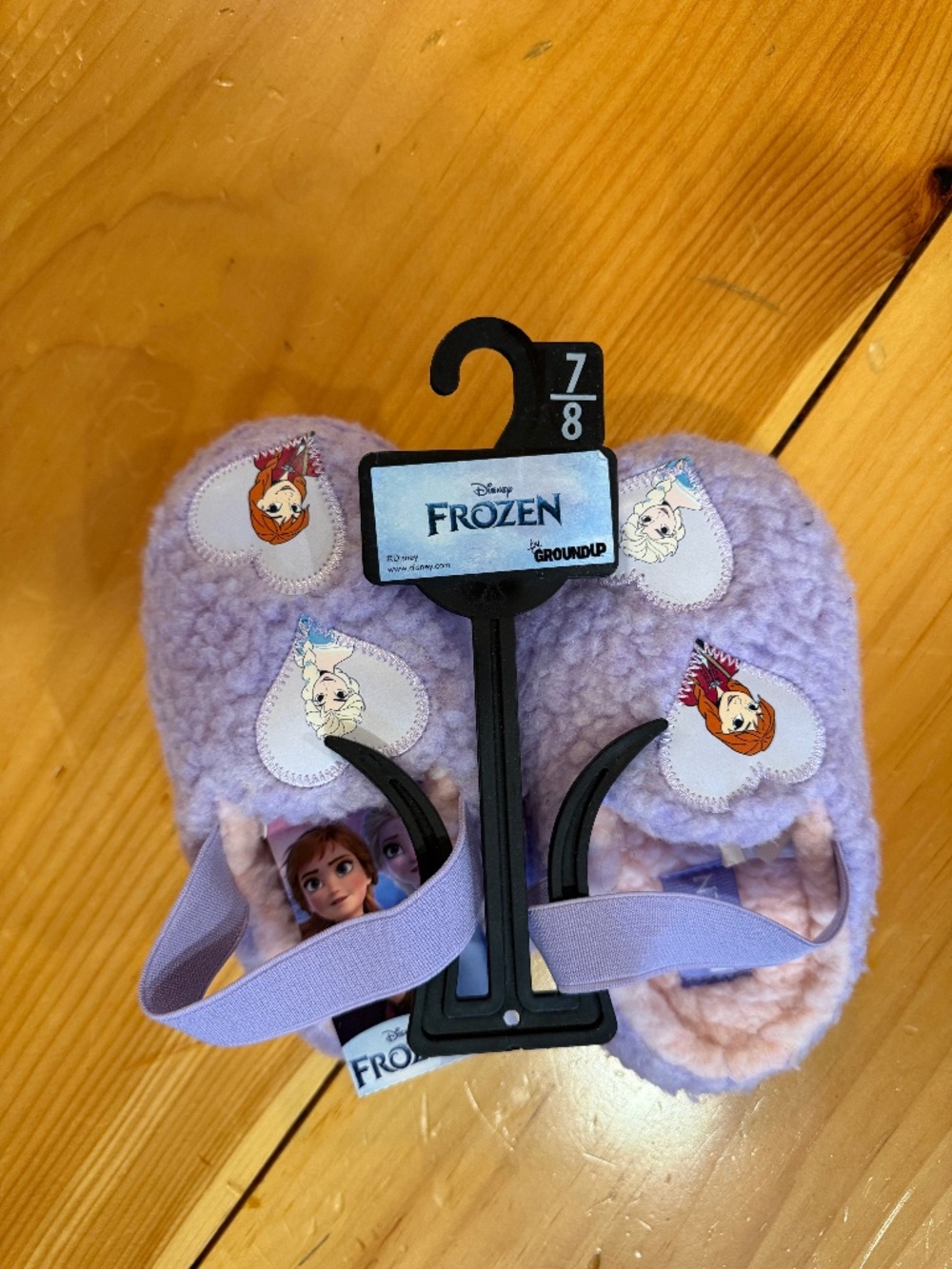 Frozen Slippers Toddler 7/8